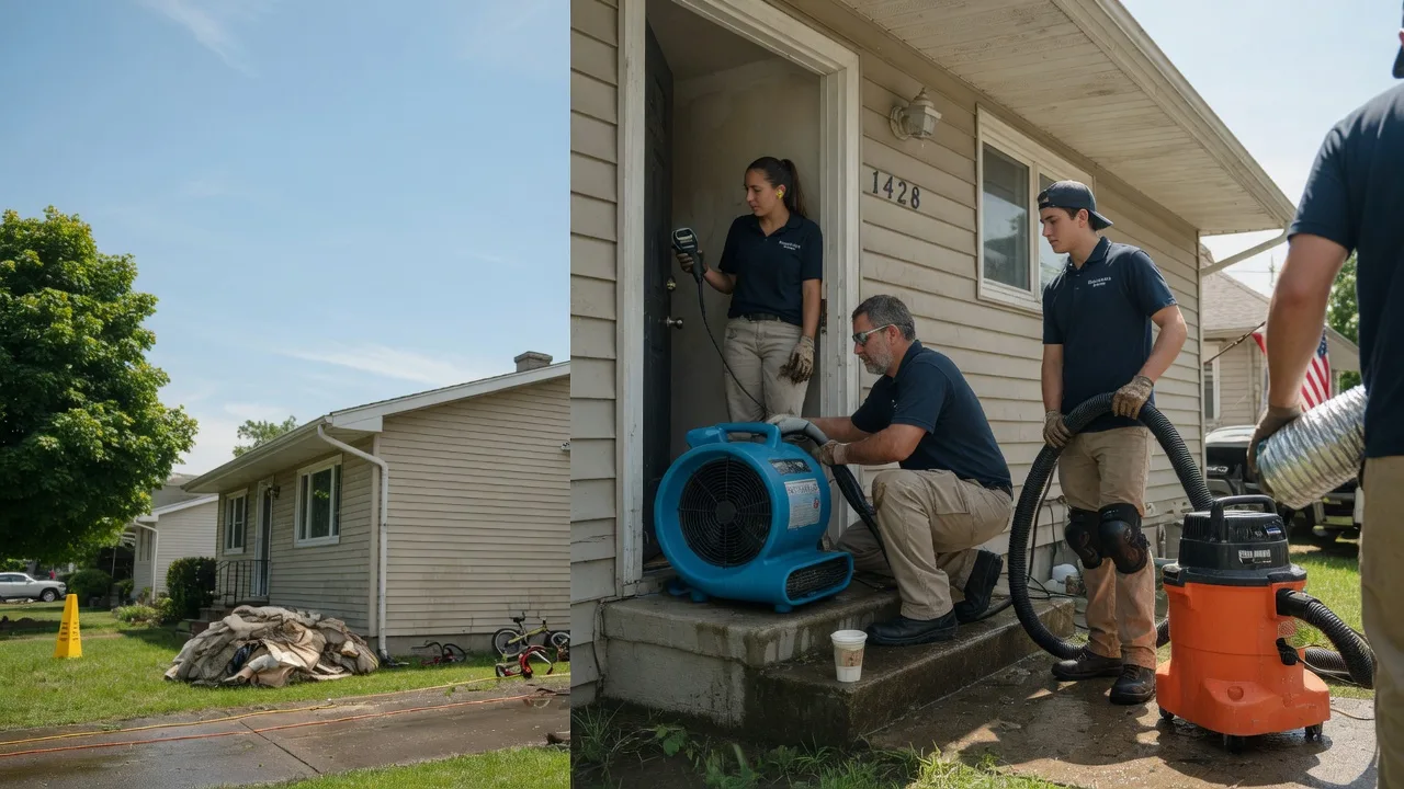 Water Damage Restoration in Roundhead, OH near me
